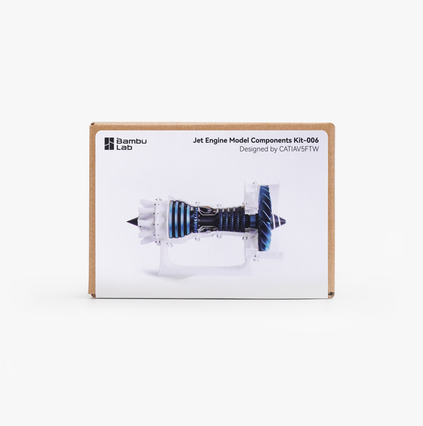 Jet Engine Model Components Kit 006