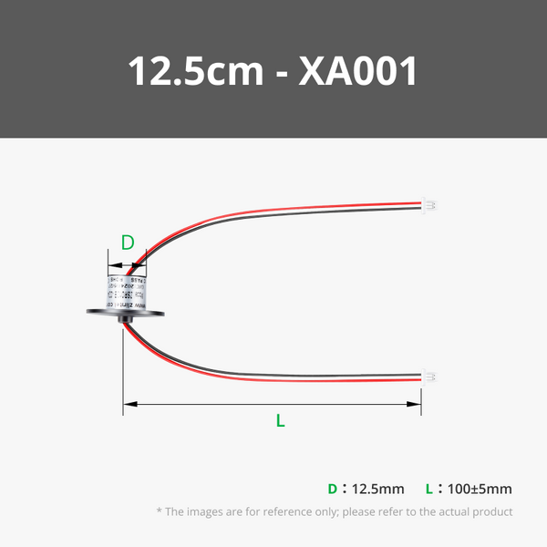 1 Wire Slip Ring 12.5mm with SH1.0 Connector