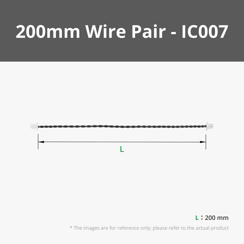 Wire Pair with SH1.0