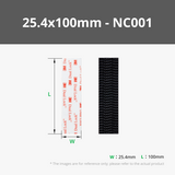 Rectangle Dual Lock 3M SJ3550 Reclosable Fastener Mounting Tape